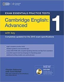 Exam Essentials: Cambr Adv Pract Test 1 w/key + DVD-ROM